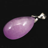 クンツァイト 26mmペアシェイプ ペンダントトップ 6.5g (ID:22168)