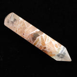 H&E社 ピンクファイアアゼツライト(AZOZEO)  45mmワンド 証明書付 6.7g (ID:23113)