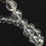 ヒマラヤ産 アクアマリン 5A  9.5mm玉ブレスレット 25.9g　*希少* (ID:23290)