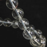 ヒマラヤ産 アクアマリン 5A  9.5mm玉ブレスレット 25.9g　*希少* (ID:23290)
