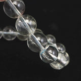 ヒマラヤ産 アクアマリン 5A  9.5mm玉ブレスレット 25.9g　*希少* (ID:23290)