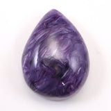 チャロアイト AAA 20X15mmドロップ ルース 18.6ct (ID:23323)