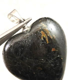 H&E社 ヌーマイト ニューマイト 25mmハートペンダントトップ 証明書付 8.5g (ID:23361)