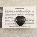 H&E社 ヌーマイト ニューマイト 25mmハートペンダントトップ 証明書付 8.5g (ID:23361)