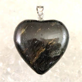 H&E社 ヌーマイト ニューマイト 25mmハートペンダントトップ 証明書付 8.5g (ID:23361)