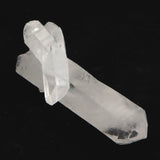 米国アーカンソー州産水晶 原石 貫入 セルフヒールド 37.3ｇ (ID:23468)