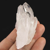 米国アーカンソー州産水晶 原石 クラスター レインボー レコードキーパー 72.1ｇ (ID:23578)