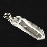 ブラジル トマスゴンサガ産水晶 30mm原石ペンダントトップ 4.1g (ID:23689)