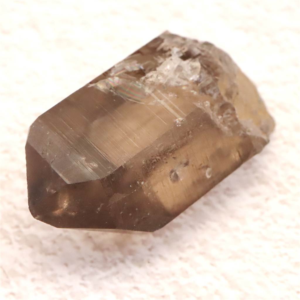 ガウリシャンカール産 ヒマラヤ水晶 スモーキー 38mm原石 15.6g (ID