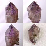 ブランドバーグ産 アメジスト エレスチャル 48mm原石 27.8g (ID:23802)