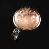 ギベオン ピンクゴールド  12mmボール型　ペンダントトップ 3.9g (ID:23978)