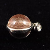 ギベオン ピンクゴールド  12mmボール型　ペンダントトップ 3.9g (ID:23978)