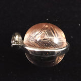 ギベオン ピンクゴールド  12mmボール型　ペンダントトップ 3.9g (ID:23978)