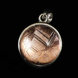 ギベオン ピンクゴールド  12mmボール型　ペンダントトップ 3.9g (ID:23978)