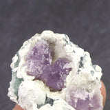 福島県只見町産 かぐや姫水晶 紫水晶 16.2g (ID:24144)