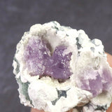 福島県只見町産 かぐや姫水晶 紫水晶 16.2g (ID:24144)