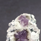 福島県只見町産 かぐや姫水晶 紫水晶 16.2g (ID:24144)