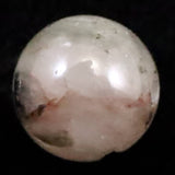 ブラジル産 フェナカイト 8.5mm玉ビーズ 一粒 現物 鑑別済 4.72ct  (ID:24222)