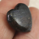 H&E社 アルベゾナイト アルベゾン閃石　15mmハート 2.1g (ID:24229)