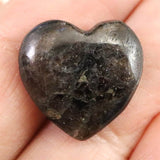 H&E社 アルベゾナイト アルベゾン閃石　15mmハート 2.1g (ID:24229)