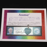 H&E社　アズマー　15mmハート ペンダントトップ 証明書付 1.9g (ID:24366)