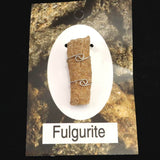 H&E社　サハラ砂漠産　フルグライト　ペンダントトップ　4.6g (ID:24426)