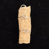 H&E社　サハラ砂漠産　フルグライト　ペンダントトップ　4.6g (ID:24426)