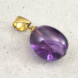 アメジスト ウルグアイ産 タンブル ペンダントトップ 1.31g (ID:24478)