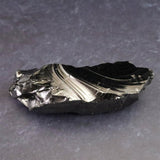 ロシア産 ノーブルシュンガイト　エリートシュンガイト　原石 23.9g (ID:24994)