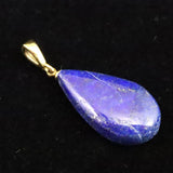 ラピスラズリ 26mmペアシェイプ ペンダントトップ 4.2g (ID:25008)