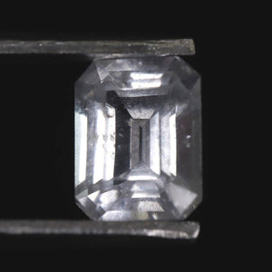 マダガスカル産 フェナカイト 6.4mmレクタングルカット  ルース 0.80ct (ID:25218)