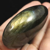 マダガスカル産 ラブラドライト 56mmパームストーン 74.7g (ID:25224)