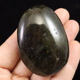 マダガスカル産 ラブラドライト 56mmパームストーン 74.7g (ID:25224)