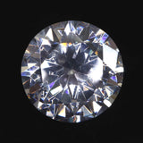 キュービックジルコニア CZ  15mm ラウンドカット ルース クリア　 (ID:25367)