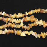 H&E社　ヒマラヤレッドゴールドアゼツライト(AZOZEO)  ナゲットネックレス 証明書付 59.8g  (ID:25532)