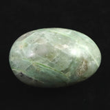 ガーニエライト グリーンムーンストーン 63mmタンブル  142g (ID:25542)