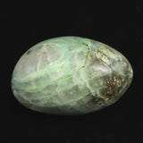 ガーニエライト グリーンムーンストーン 63mmタンブル  142g (ID:25542)