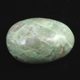 ガーニエライト グリーンムーンストーン 63mmタンブル  142g (ID:25542)