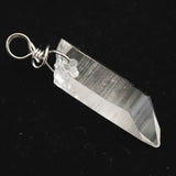 ブラジル トマスゴンサガ産水晶 31mm原石ペンダントトップ 5.7g (ID:25992)