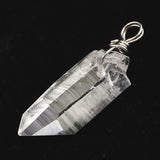 ブラジル トマスゴンサガ産水晶 31mm原石ペンダントトップ 5.7g (ID:25992)