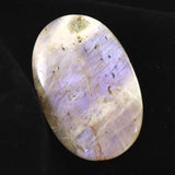 ロシア産 ベロモナイト ムーンストーン 53mmオーバルカボション 21.0g (ID:26040)