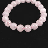 モルガナイト ピンクアクマリン 10mm玉ブレスレット 29.9g (ID:26093)