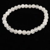 H&E社 アゼツライト（AZOZEO)　6mm玉ブレスレット 証明書付 10.0g (ID:26181)