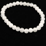 H&E社 アゼツライト（AZOZEO)　6mm玉ブレスレット 証明書付 10.0g (ID:26181)