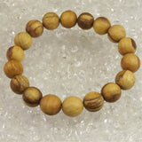 パロサント 香木 ウッドビーズ 11.5mm玉ブレスレット 証明書付 9.7g (ID:26457)