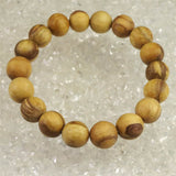 パロサント 香木 ウッドビーズ 11.5mm玉ブレスレット 証明書付 9.7g (ID:26457)