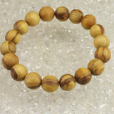 パロサント 香木 ウッドビーズ 11.5mm玉ブレスレット 証明書付 9.7g (ID:26457)