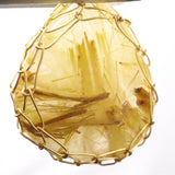 ゴールドルチルクォーツ  ワイヤー ペンダントトップ 5.6g (ID:26491)