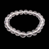 カイラス産 ヒマラヤ水晶　8ｍｍ玉ブレスレット 17.0g (ID:26618)