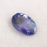 タンザナイト 非加熱 5.9mmオーバル ファセットカット ルース 0.45ct (ID:26789)